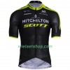 Fietskleding (Fietsshirt + Korte Koersbroek) 2019 Mitchelton-Scott N001